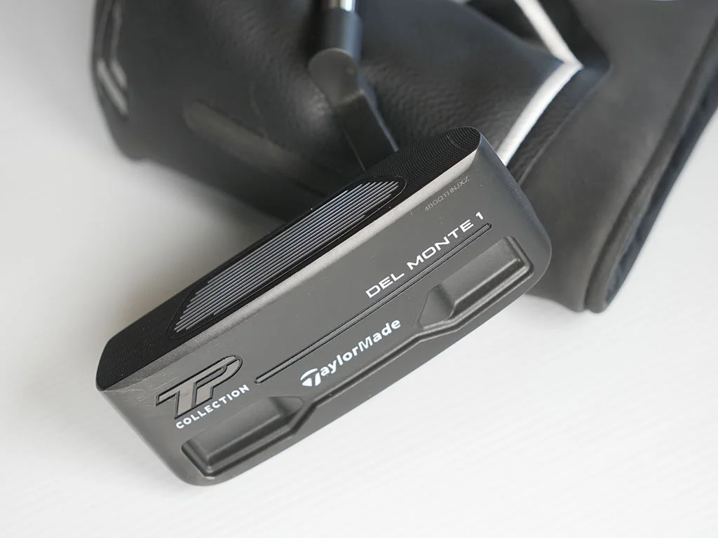 Mint as new TAYLORMADE TP Del Monte 1 Black Wide Sole 35in Putter w.c.