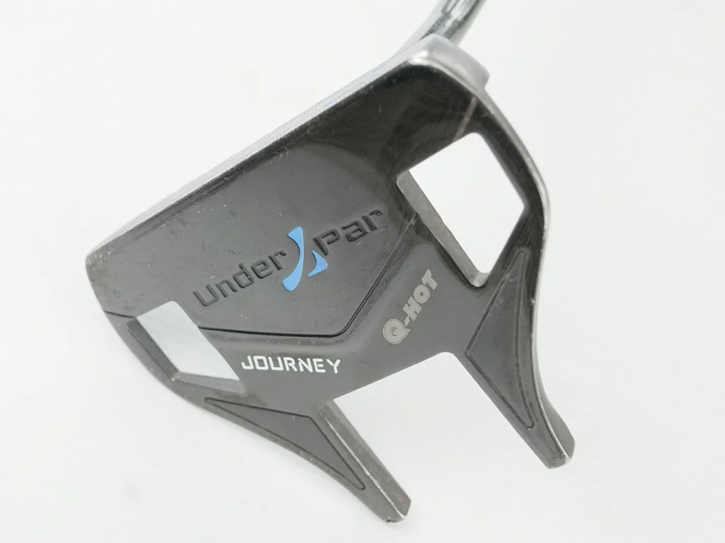 VG UNDER PAR Journey Q-Hot Winged mallet 35in face-balanced putter