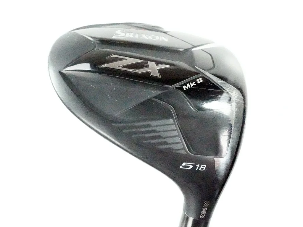 Exc. SRIXON ZX Mkii 18 deg 5 FWY w. HZRDUS 5.5 Regular graphite