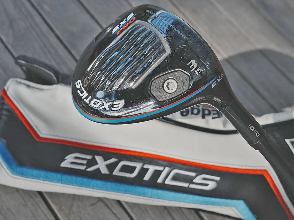 Exc TOUR EDGE Exotics  EXS Pro 15 deg 3 wood w. Project X 5.5 Regular graphite