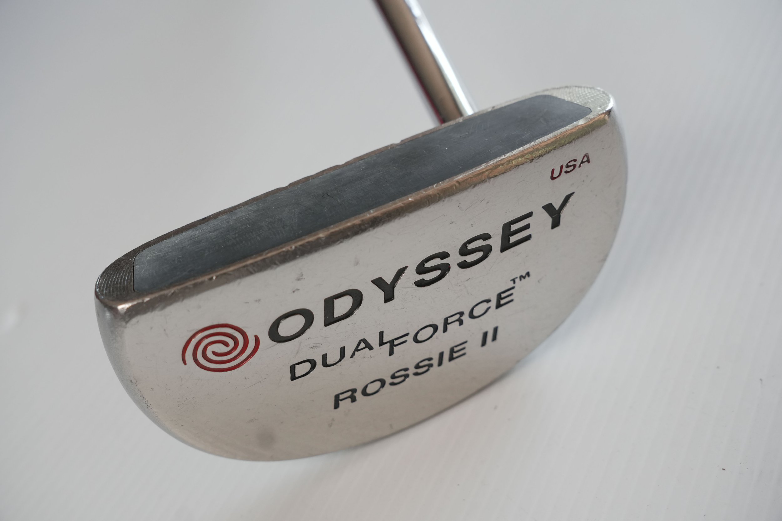VG. condition ODYSSEY Dual Force ROSSIE II  33.5in semi-mallet putter
