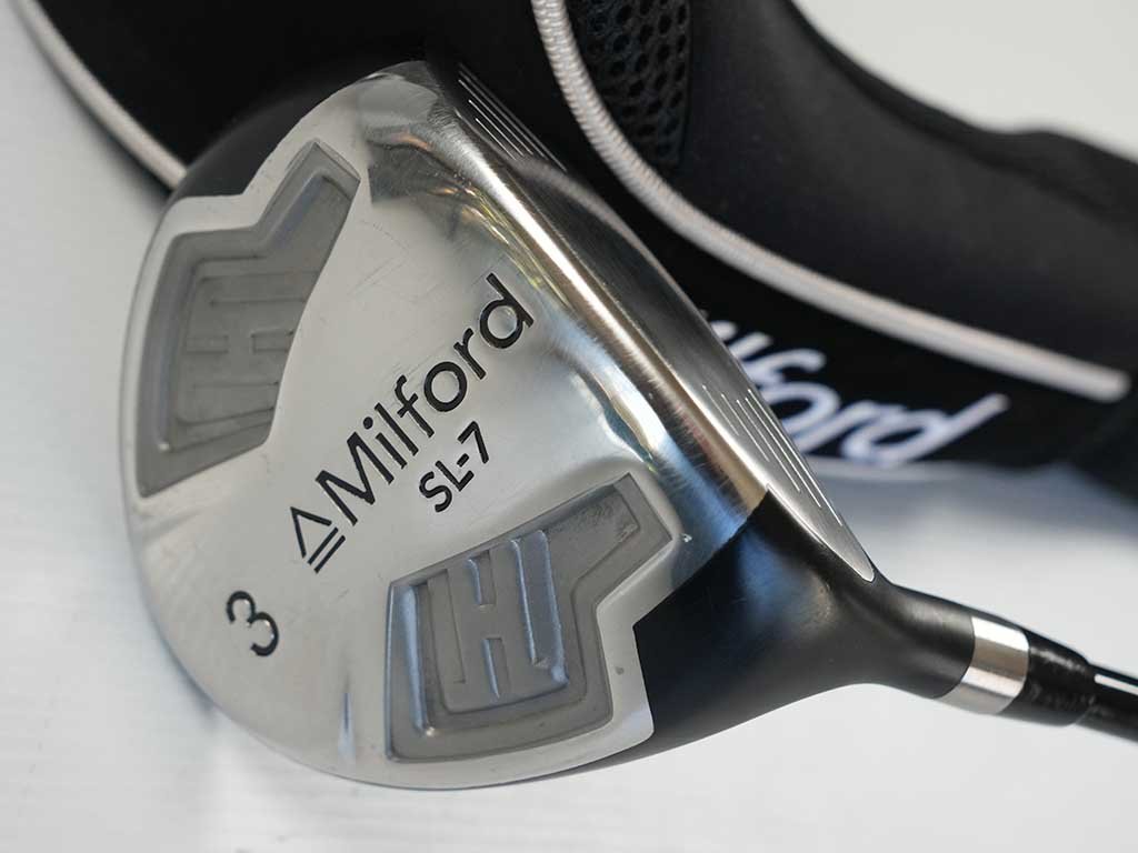 Final clearance: MILFORD Golf SL-7 15deg #3 Fairway w.  Regular graphite