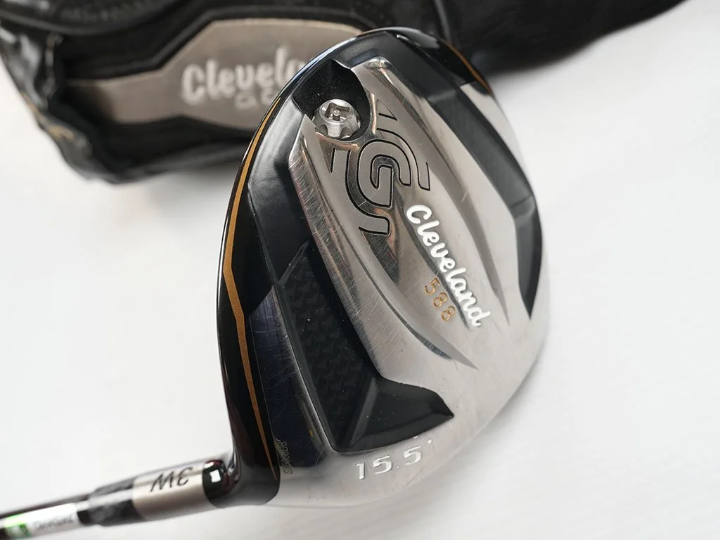Exc. CLEVELAND 588 15.5 deg 3 Wood w. M-Ozik 6Q3 Regular  graphite