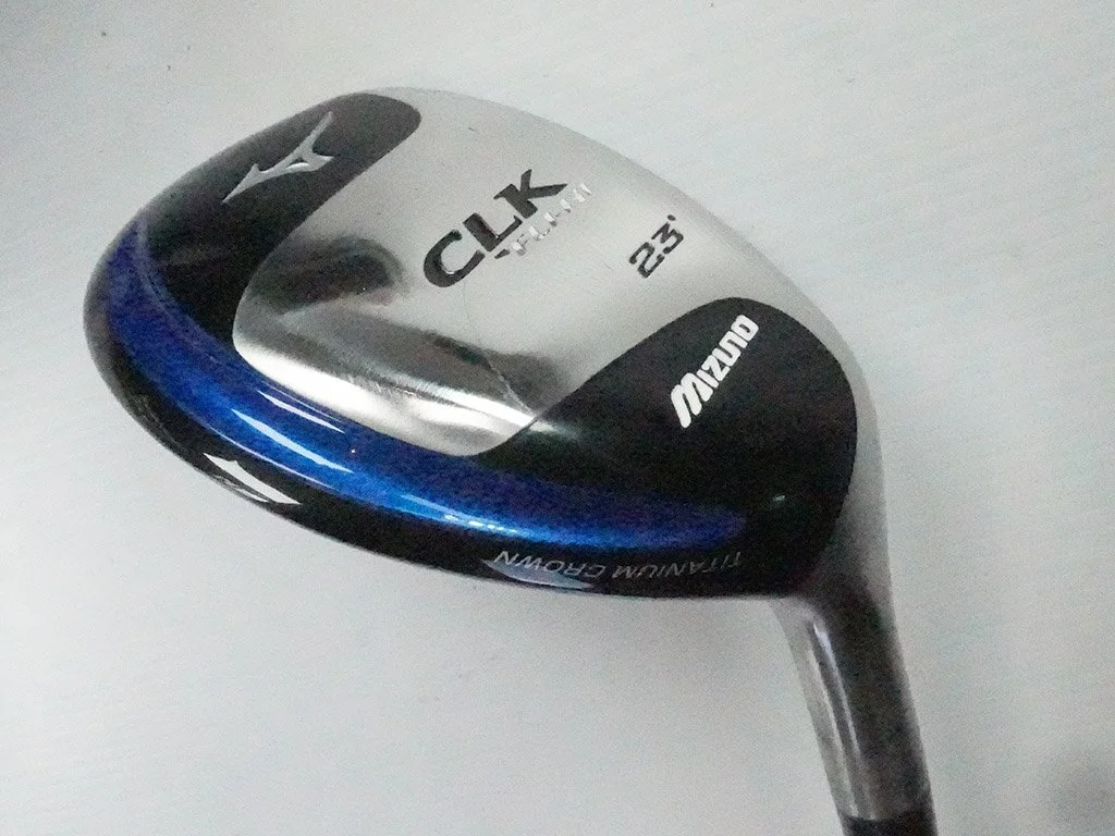 EXC MIZUNO CLK Fli-Hi 23deg 4 hybrid w. Exsar HS2 Regular flex graphite