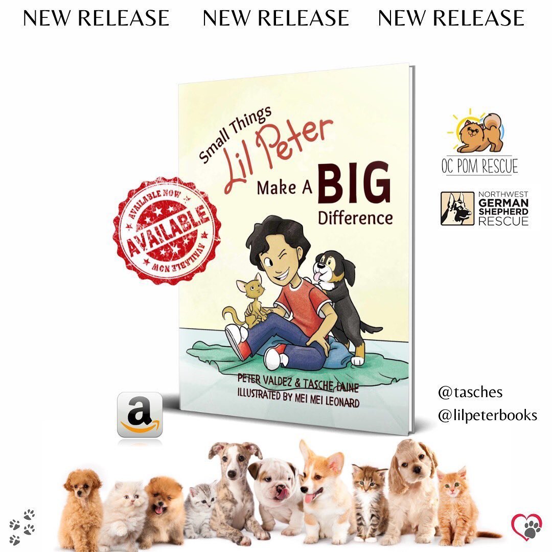 Our newest title has hit the shelves! We are pleased to announce that Small Things Lil Peter Make A Big Difference is now available! We&rsquo;ll let our main character tell you in his own words. 😄 Here&rsquo;s a #REPOST: 

It&rsquo;s here! It&rsquo;