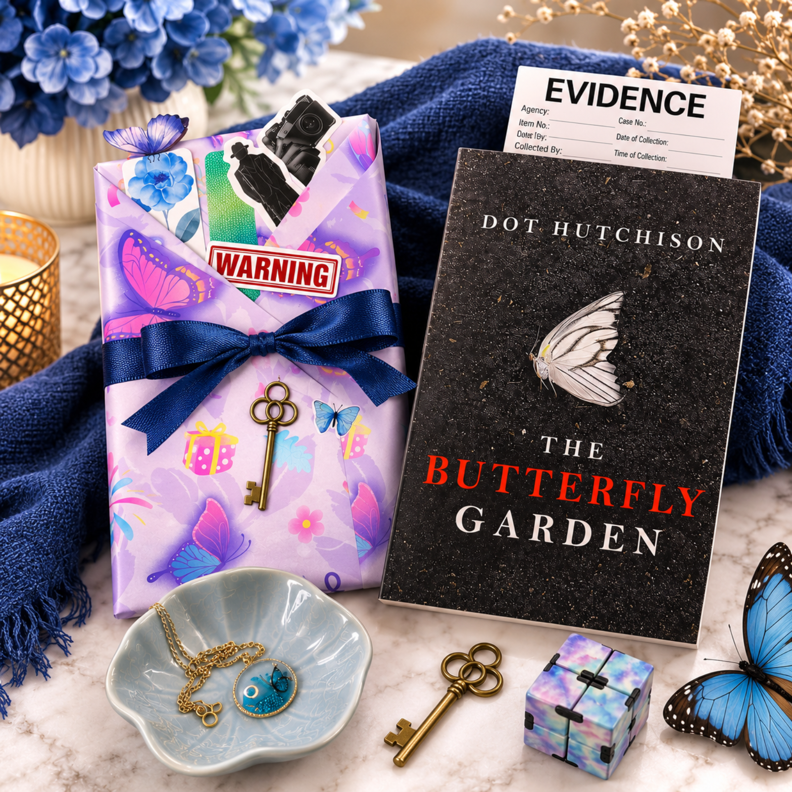 📁 CASE FILE #08222026 August Book Club Box — The Butterfly Garden