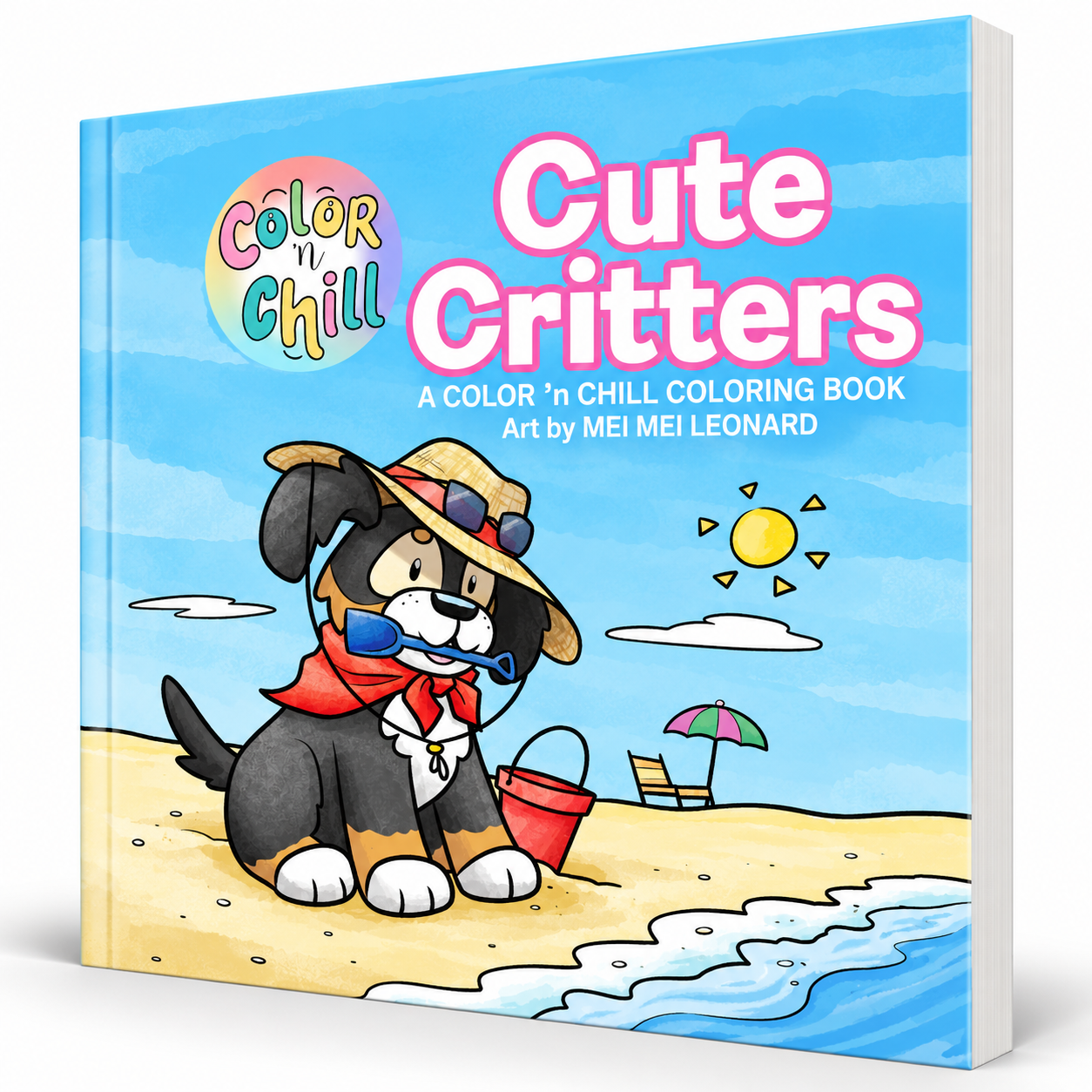 Color n Chill Cute Critters Adult Therapy Coloring Book for Alcohol Markers.png