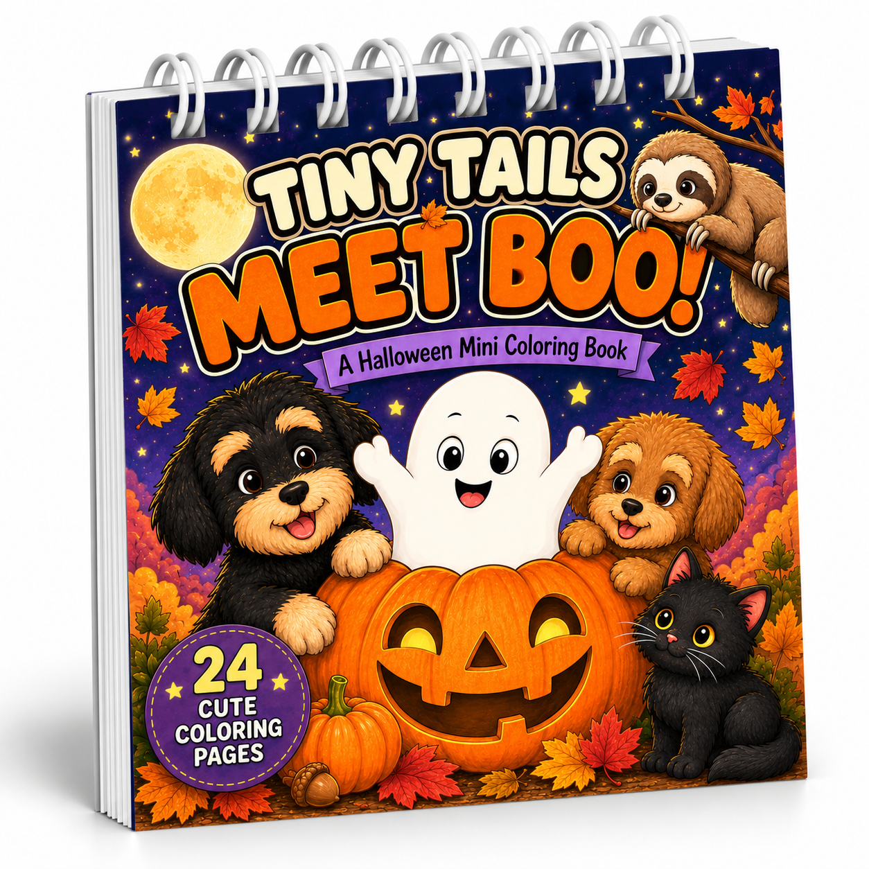 Color n Chill Tiny Tales Meet Boo Adult Therapy Mini Coloring Book for Alcohol Markers.png