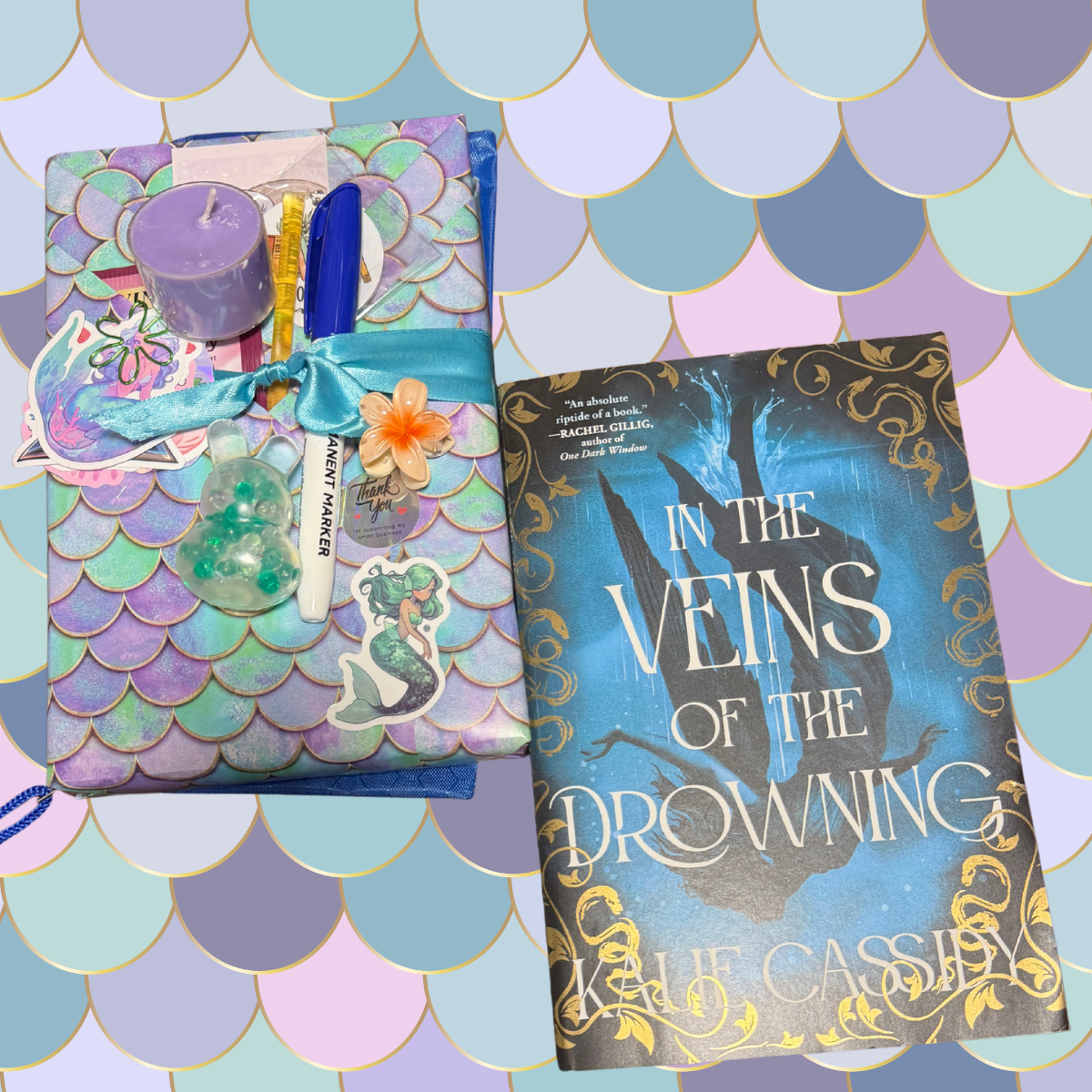 April Siren’s Bond Book Club Box – In the Veins of the Drowning