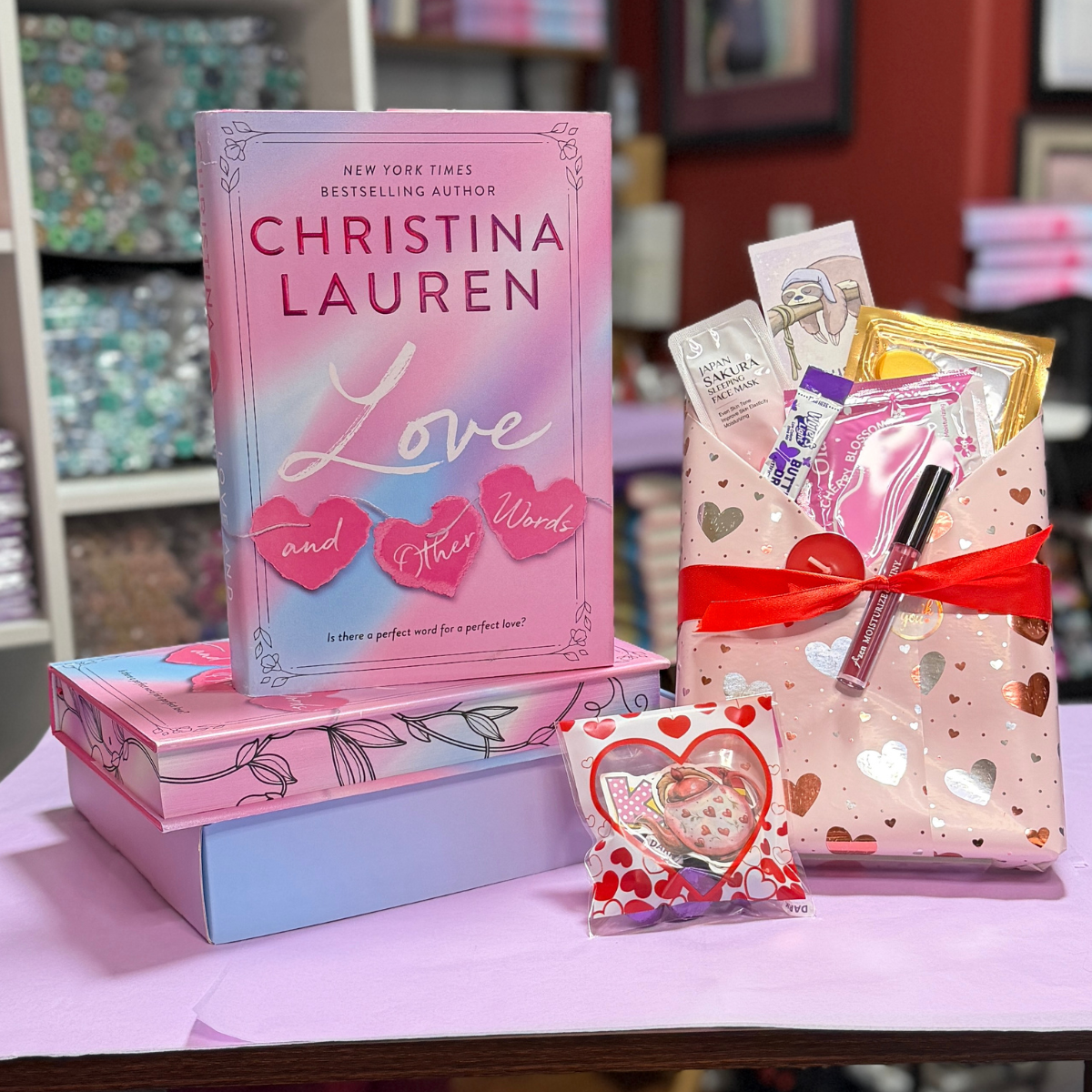 February Romance Book Box – Special Edition Hardcover + Cozy Self-Care Extras