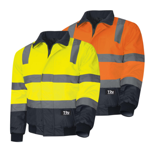 Pilot Jacket with Reflective Tape