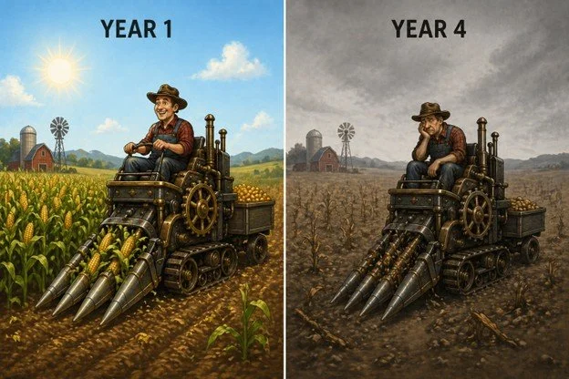 The Farmer with the Magic Harvester