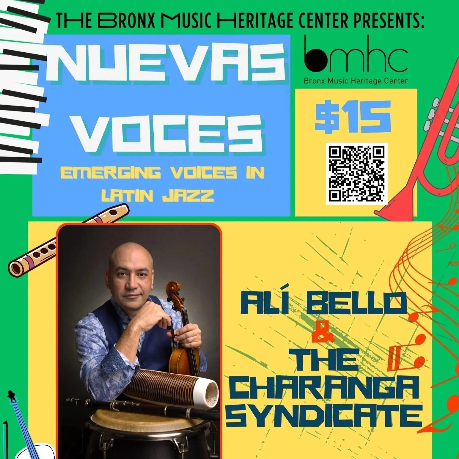 Nuevas Voces: Alí Bello and The Charanga Syndicate