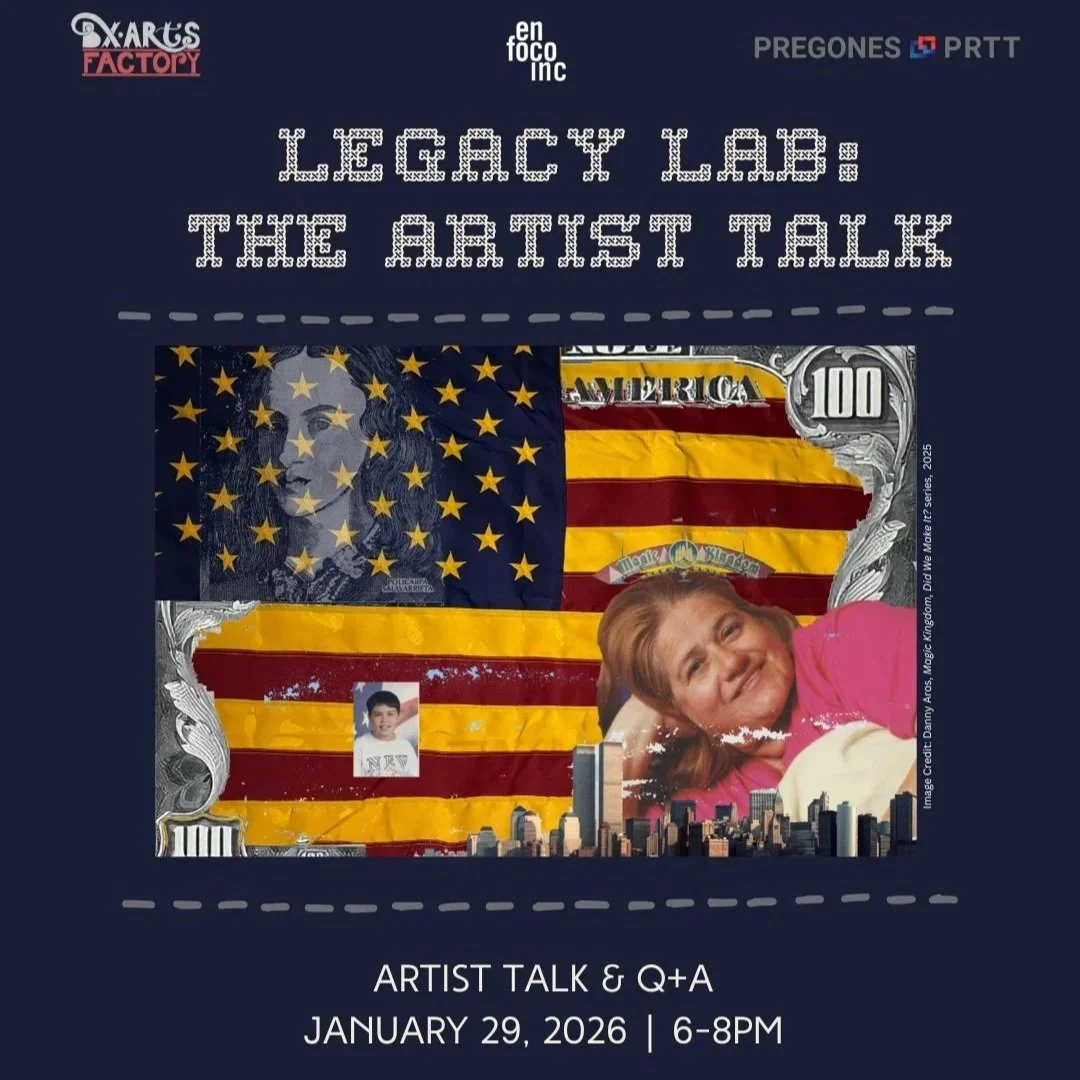 The Legacy Lab: Artist Talk