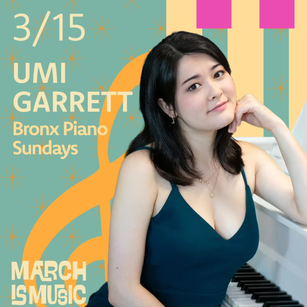 Bronx Piano Sundays: UMI GARRETT