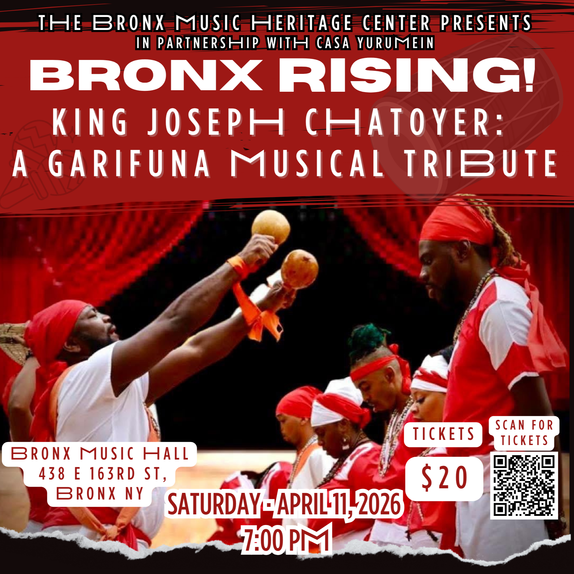 Bronx Rising! King Joseph Chatoyer: A Garifuna Musical Tribute