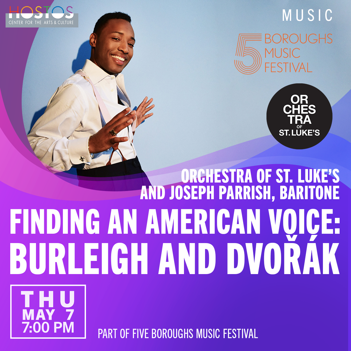 Orchestra of St.Luke's & Joseph Parrish: Finding an American Voice