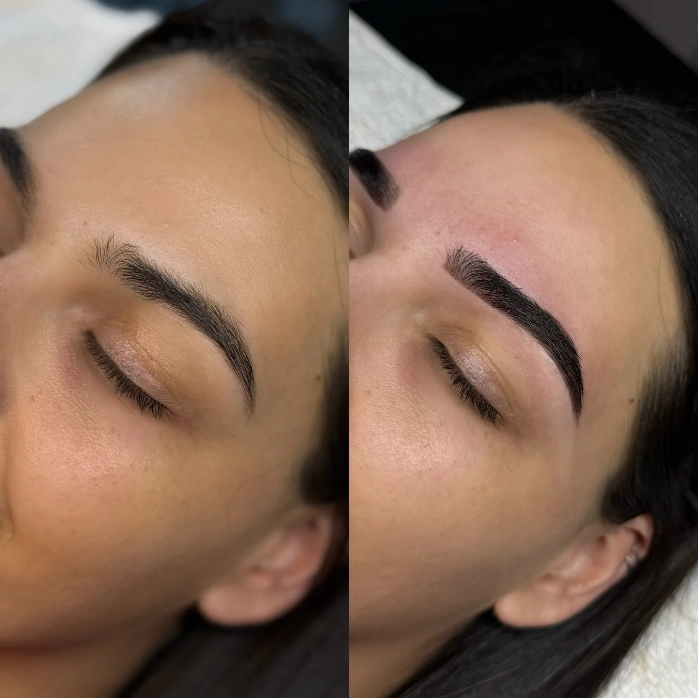 Beautiful brow glow up on @_divine.esthetix_ ✨ Stain will soften about 15% once brows are rinsed 24hrs post appt✨

🎄It&rsquo;s not too late to get your brows on the books before CHRISTMAS &mdash;> evolveskinxbrows.com | link in bio 
.
.
#browgoal