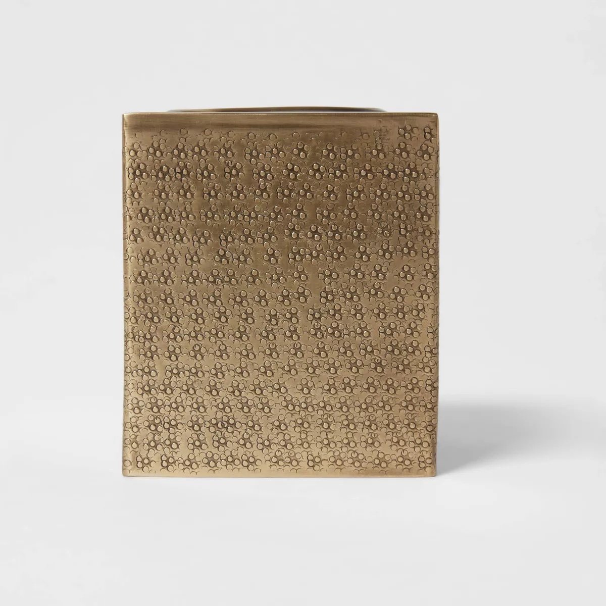 Hammered Metal Tissue Cover - Threshold