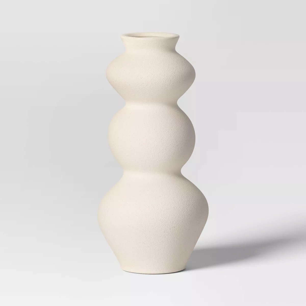 Tall Ceramic Organic Modern Vase