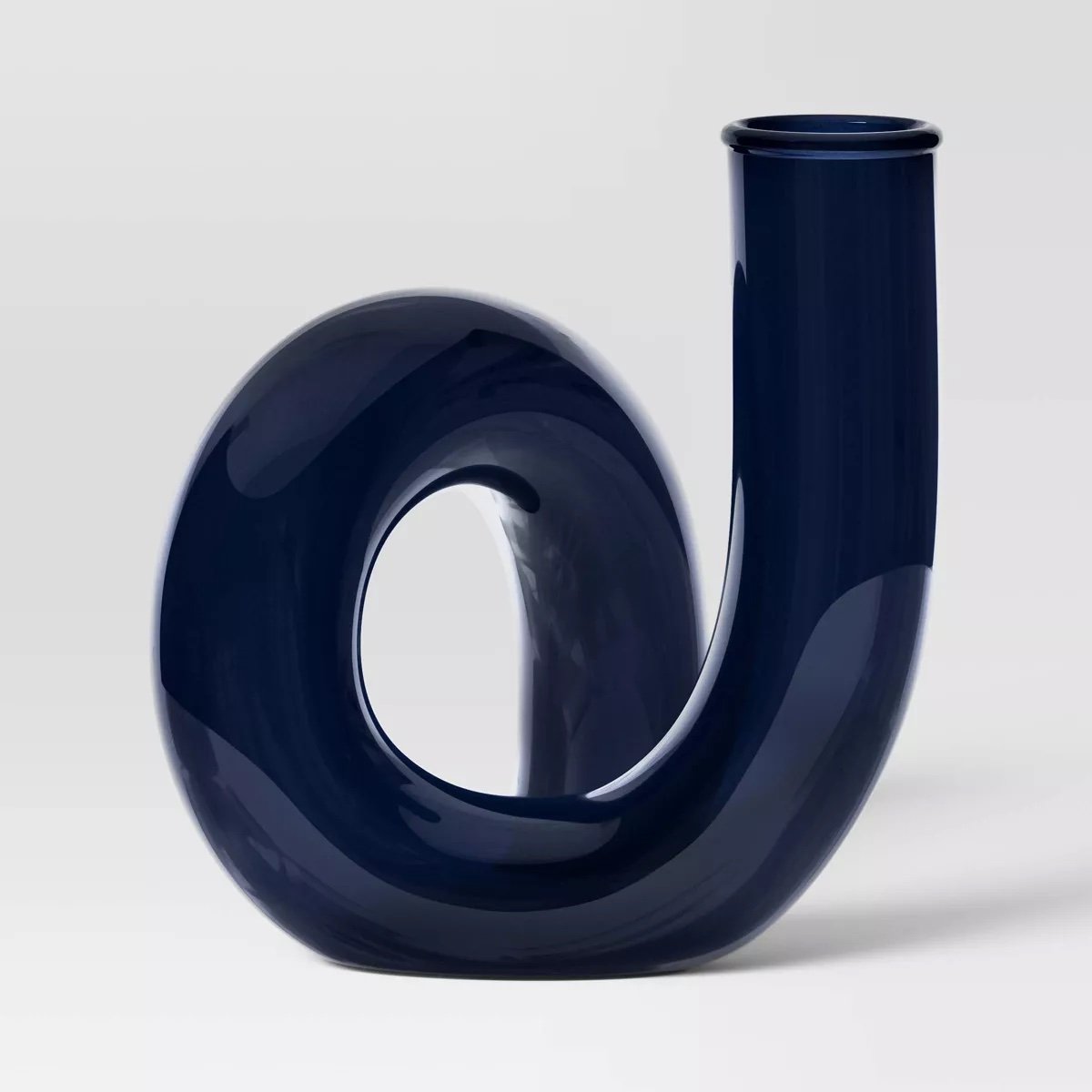 Modern Glass Loop Vase
