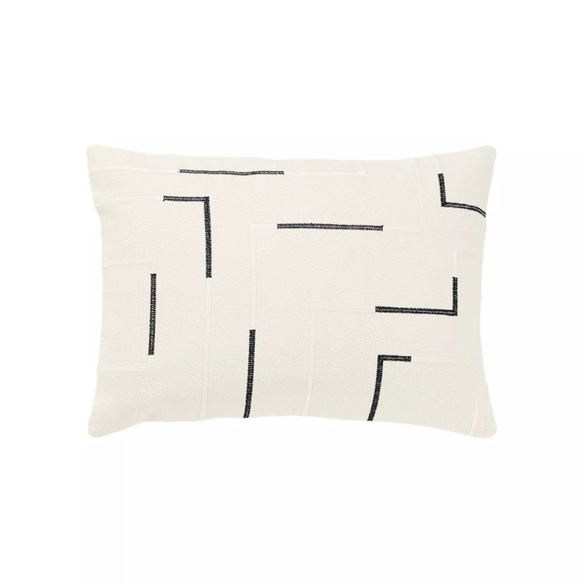 Oversize Geometric Throw Pillow Cover