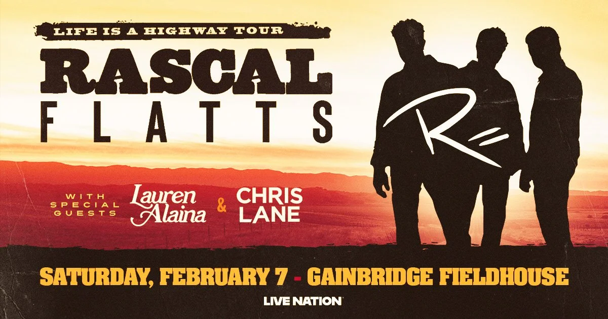CLOSED GIVEAWAY: Win 2 Tickets to Rascal Flatts Live in Indianapolis
