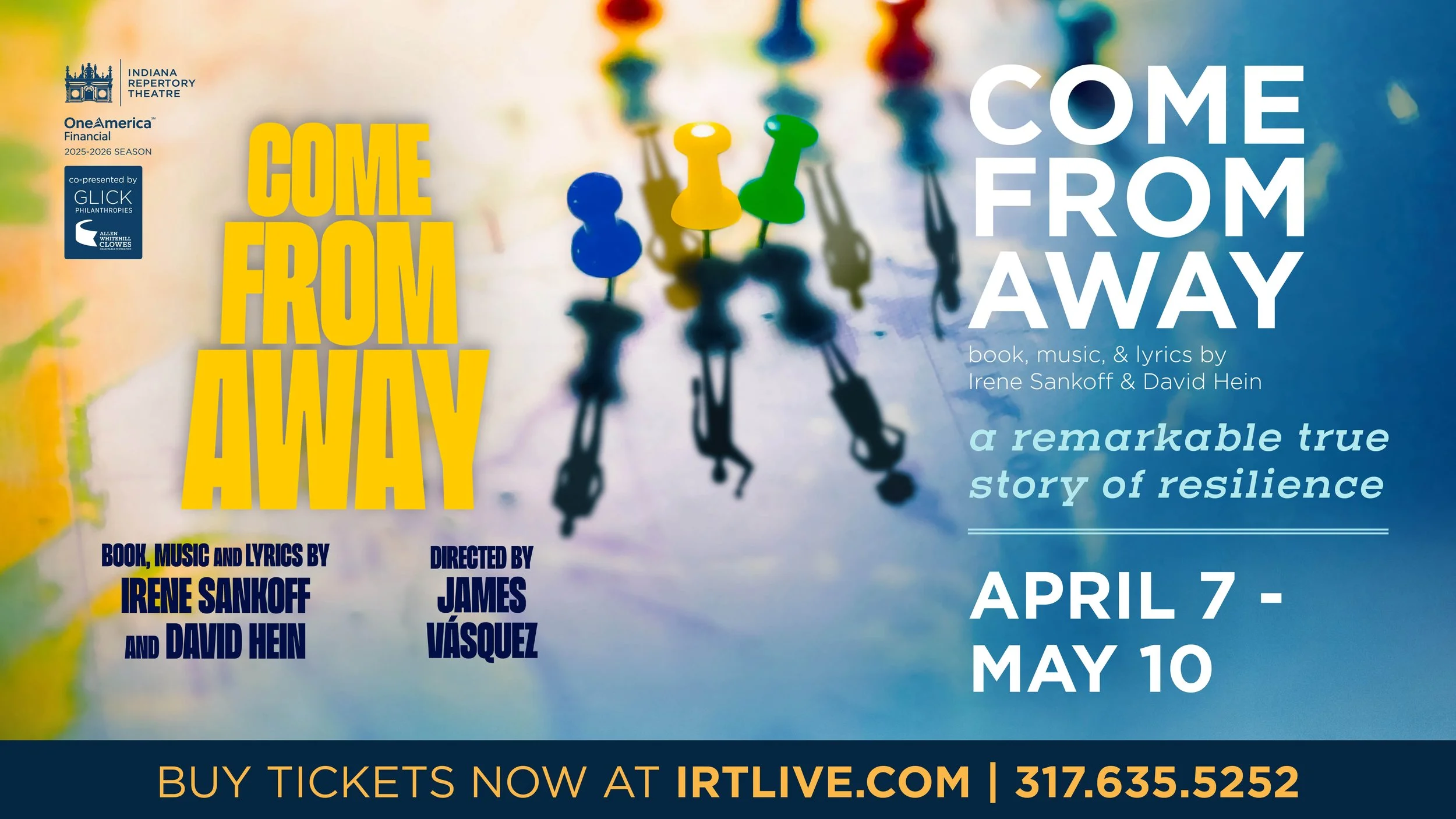 GIVEAWAY: Win 2 Tickets to See Come From Away at the Indiana Repertory Theatre 