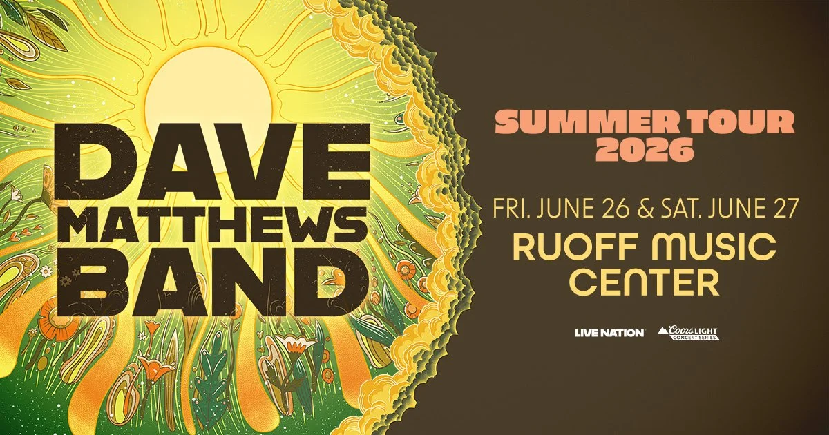 CLOSED GIVEAWAY: Win 2 Tickets to See Dave Matthews Band at the Ruoff Music Center
