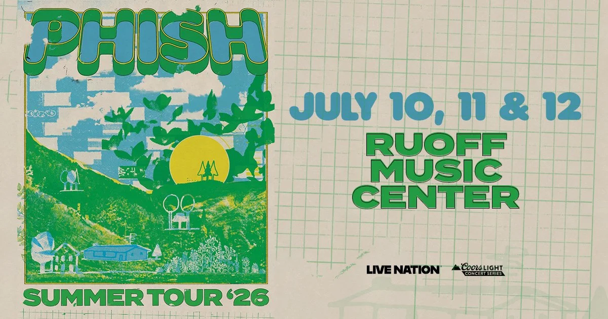 GIVEAWAY: Win 2 Tickets to See Phish at the Ruoff Music Center