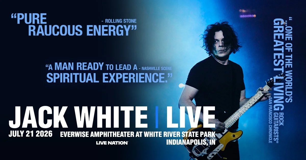 GIVEAWAY: Win 2 Tickets to See Jack White at the Everwise Ampitheater 