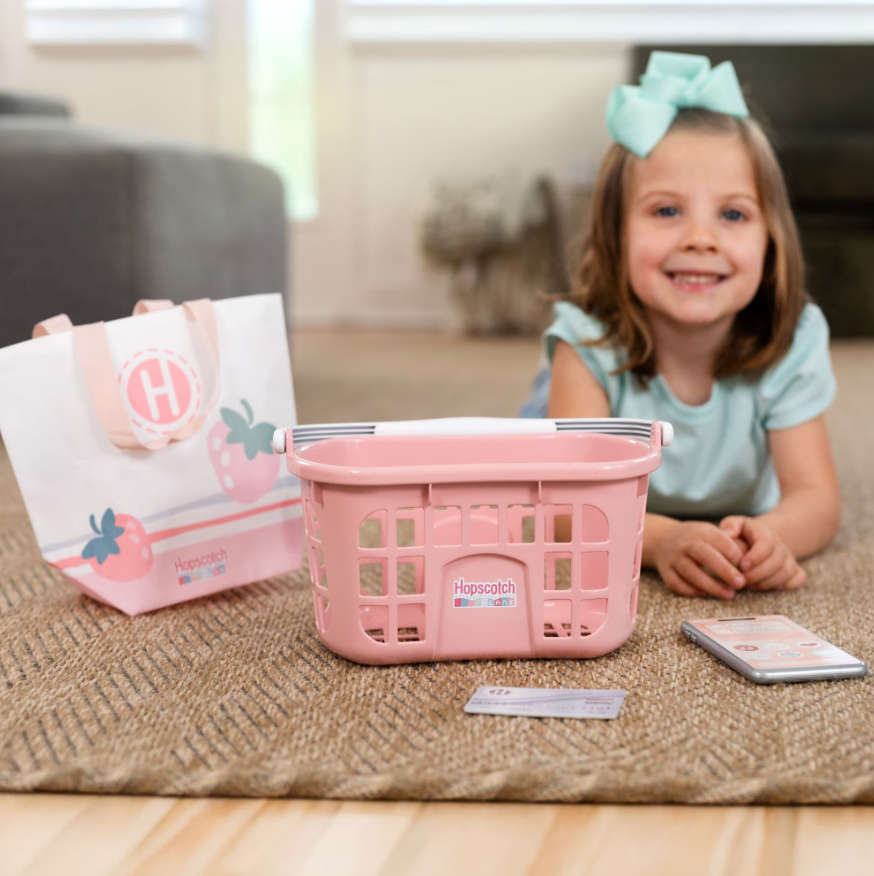 Hopscotch Lane Shopping Basket Set