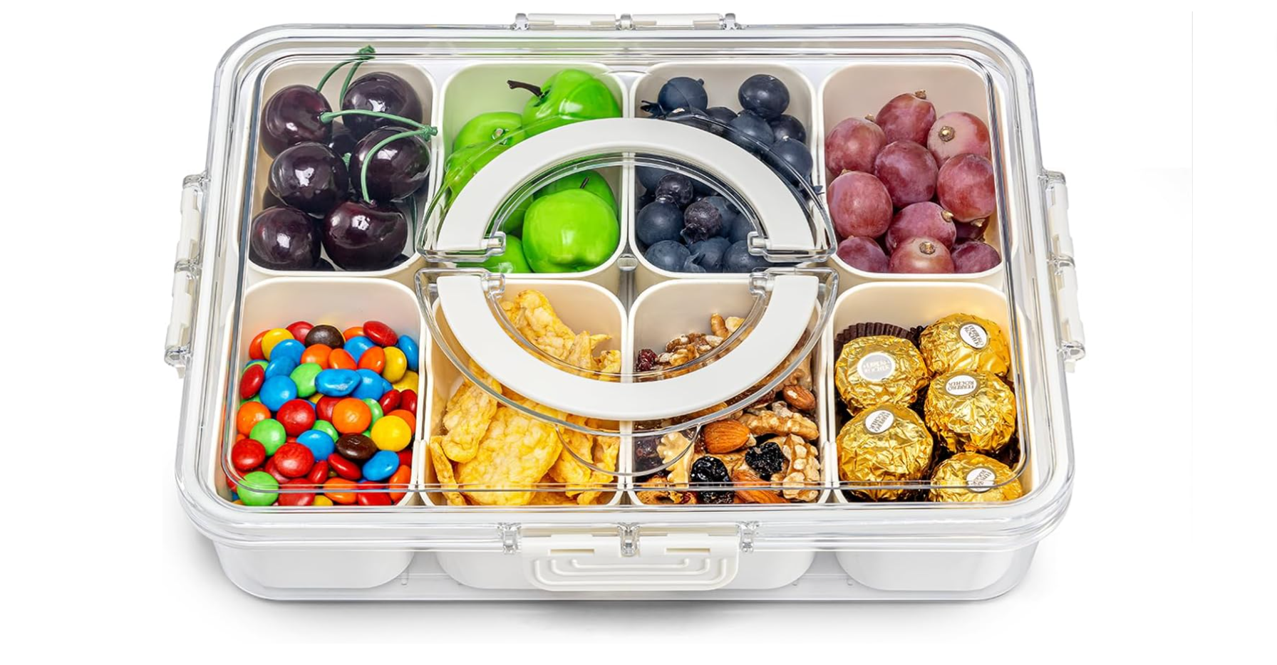 Snacklebox with handle