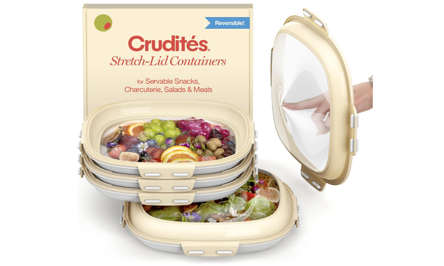 Crudites food storage