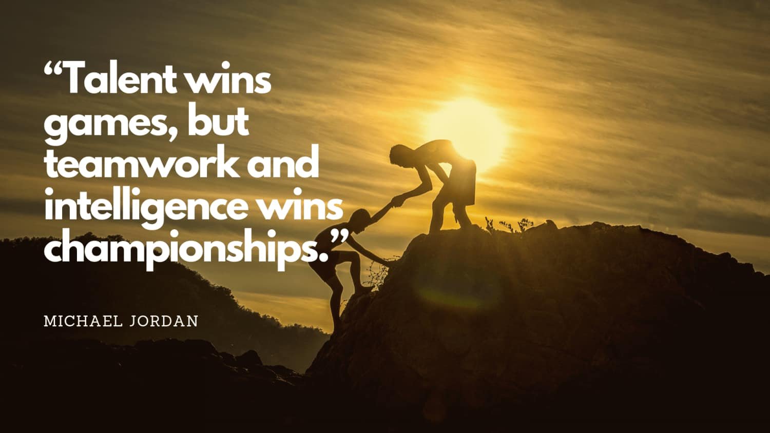 Happy Wednesday! Be encouraged. You have talents that no one else has. And with teamwork and intelligence you can also win championships. Cheering you on as you move forward today! 🤗🙌🏼