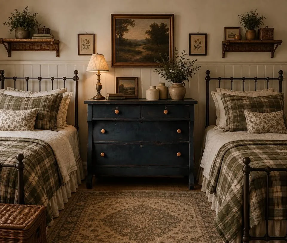 Four-Drawer Empire Dresser