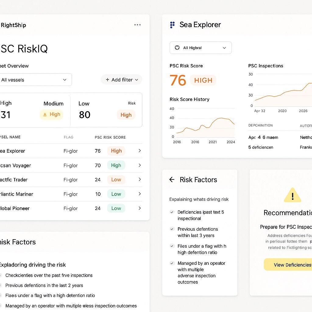 Maritime Predictive Compliance Dashboard