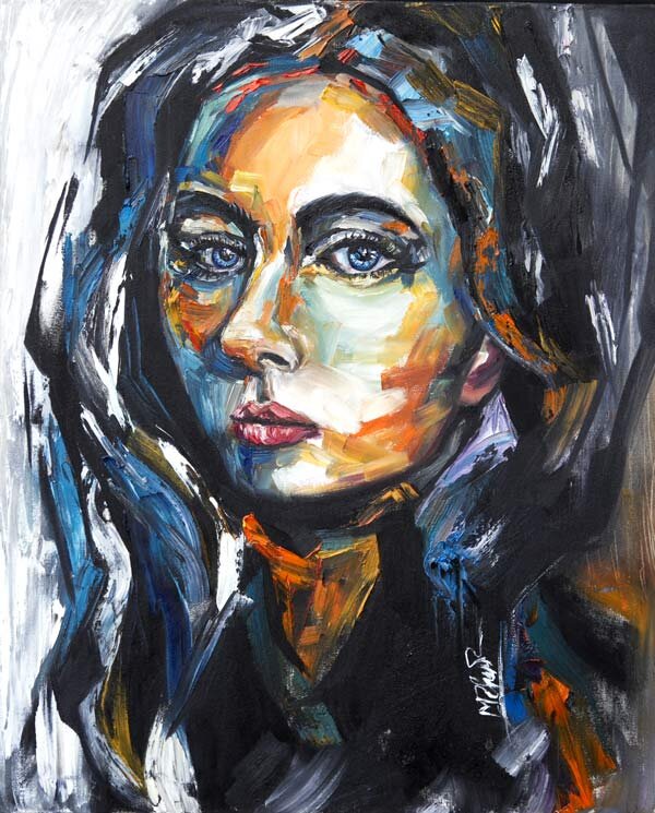 Artist Portrait 70cm x 65cm