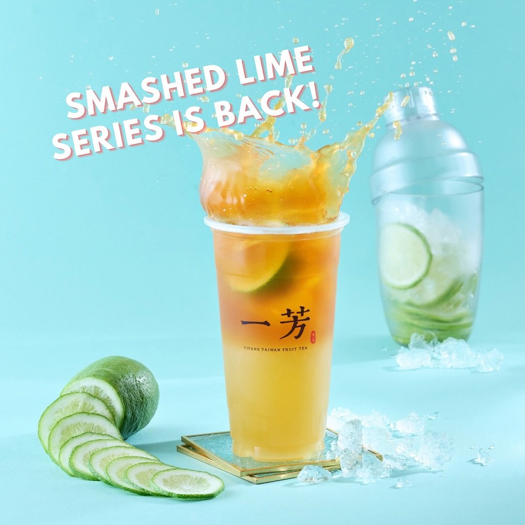 ☀️Summer Smashed Lime Series is back in store☀️

Order a refreshing Smashed Lime Drink at any of our locations this summer as our popular makes it return for the Summer months‼️

💥Smashed Lime Oolong Tea
💥Smashed Lime Black Tea
💥Smashed Lime Green