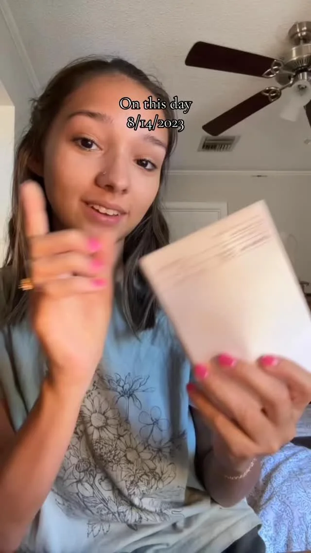 on this day 2 years ago.. this video changed my life. i’ll share this video every year. such great advice from my younger self. keep going! ๐๐โบ๏ธ