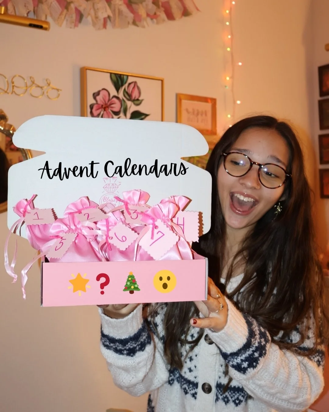 advent calendars are available now!! go go go!!
🌟❓🎄😮
