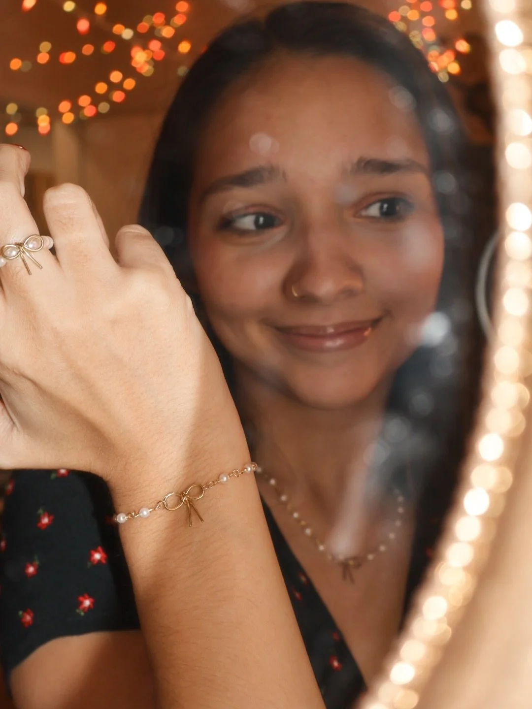 the original darla bow bracelet walked so the darla bow 2.0 bracelet could run! now this collection feels extra complete. however, there&rsquo;s always room for more! ✨🎀💋🙊😉