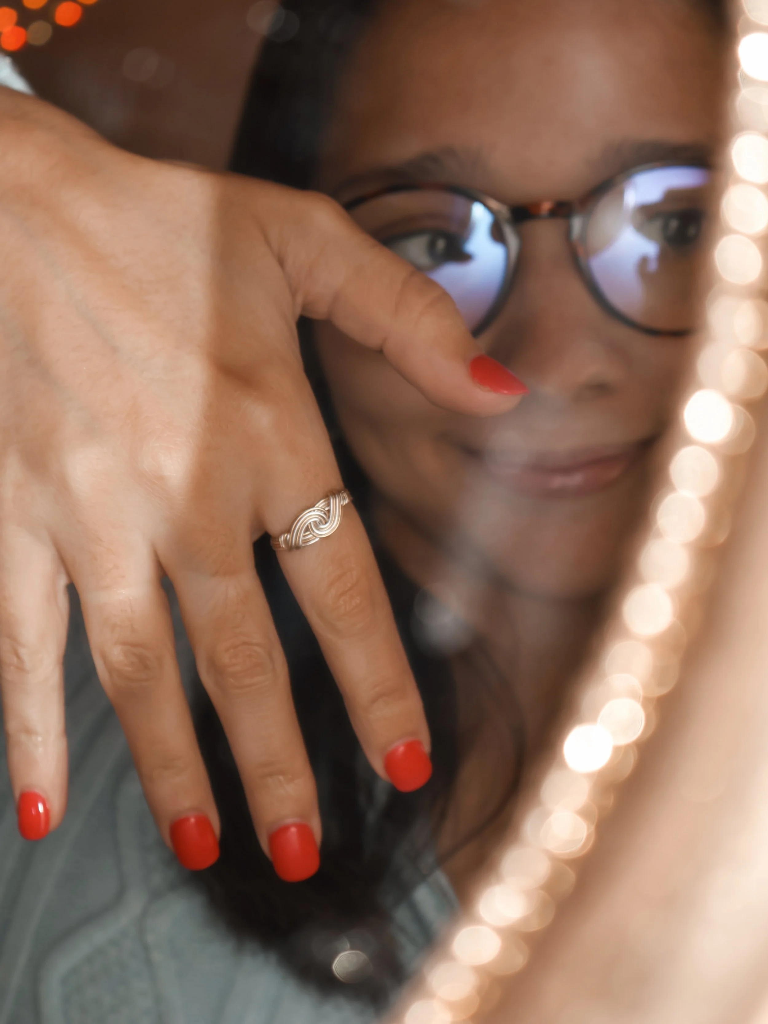 the together forever bracelet needed a matching ring. so for the first new release of my birthday week, I give you the together forever ring! it&rsquo;s a mixed metal (my favorite) design that is similar to the sunrise to sunset ring. I&rsquo;ve actu