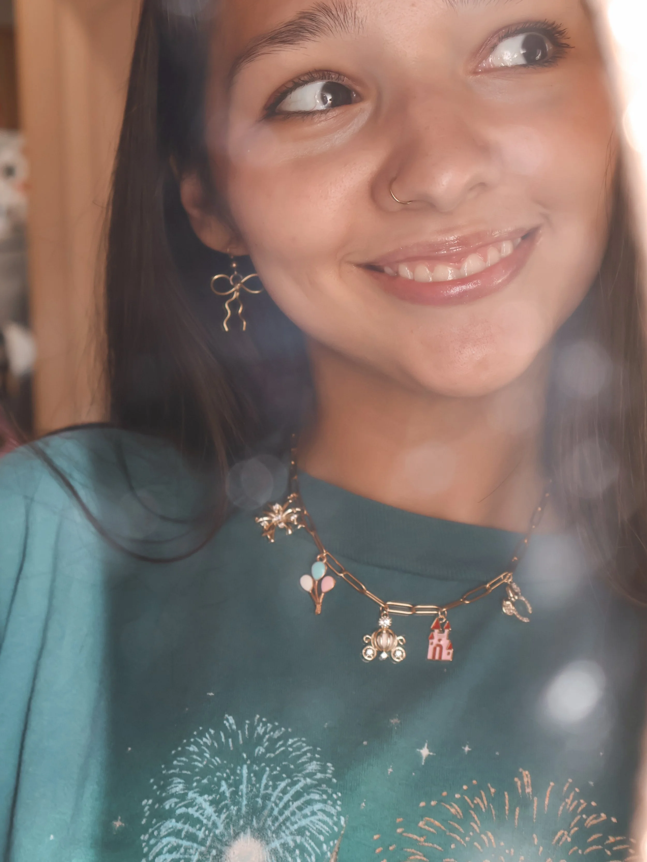 a new charm necklace is here! cindy&rsquo;s charm necklace is inspired by one of my favorite places in the world. a place filled with magic, memories, and moments I never want to forget. releasing this necklace during my birthday week celebration fel