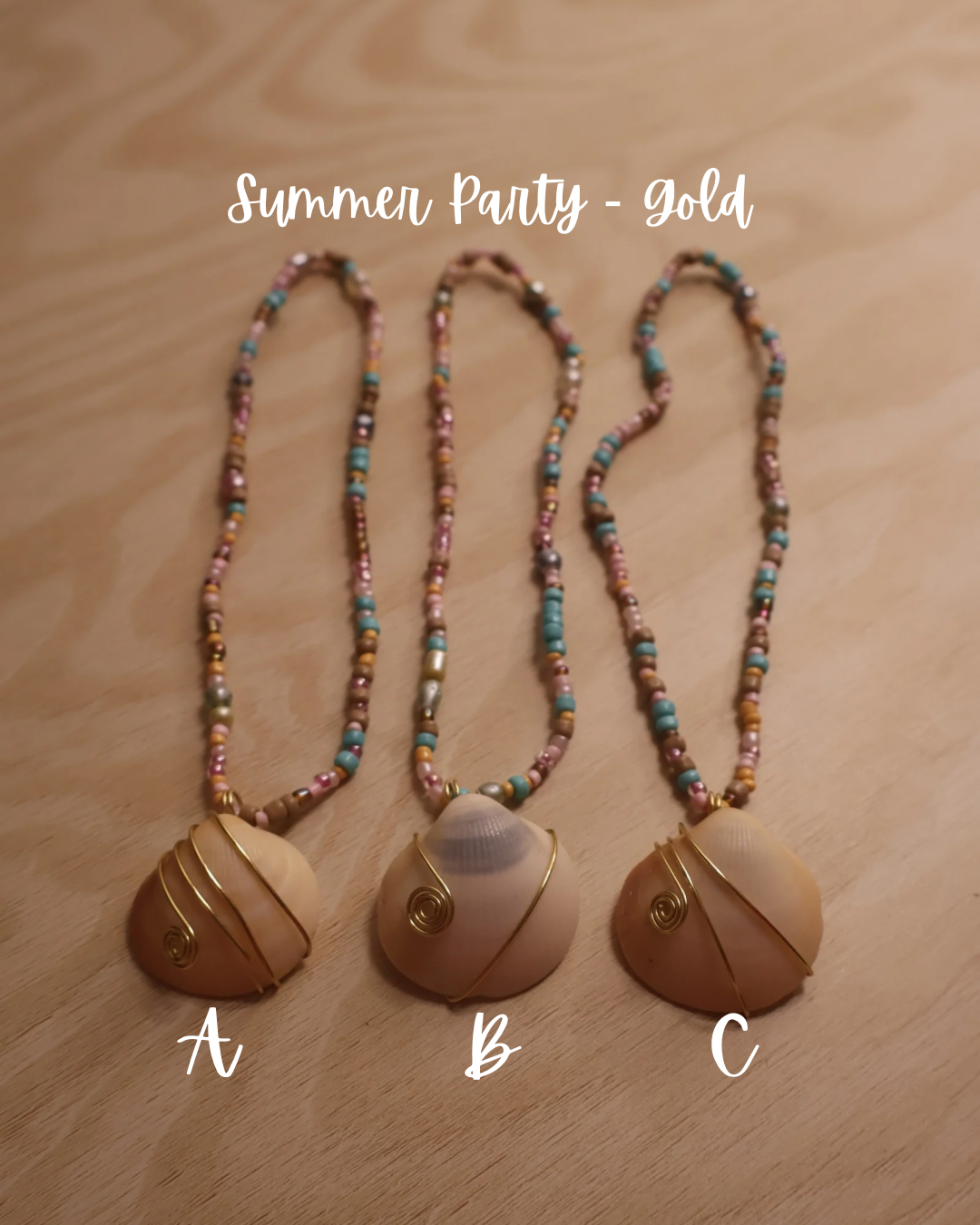 Summer Party - Seashell Car Charms