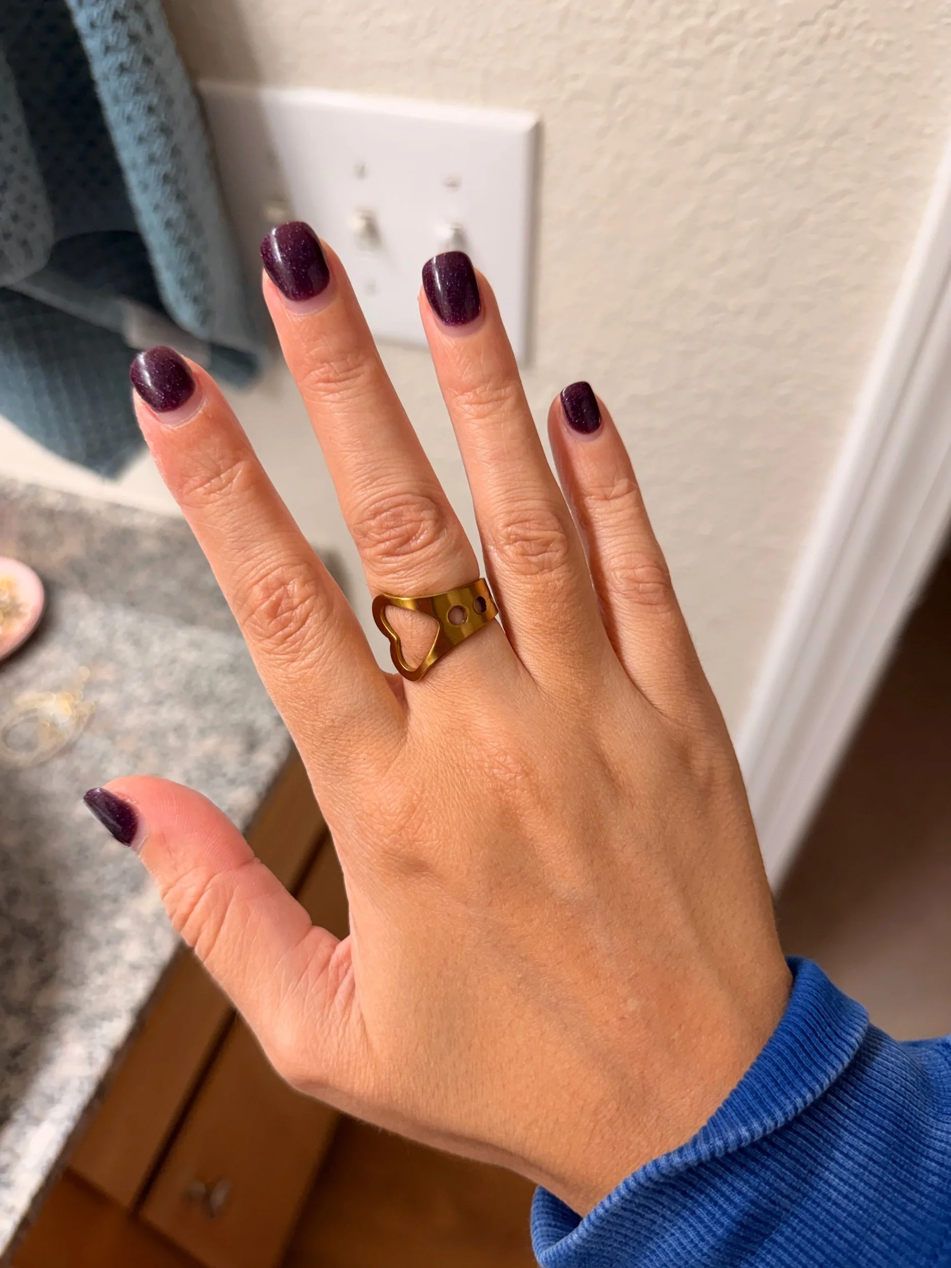 Sweetheart Spoon Ring - Custom Size