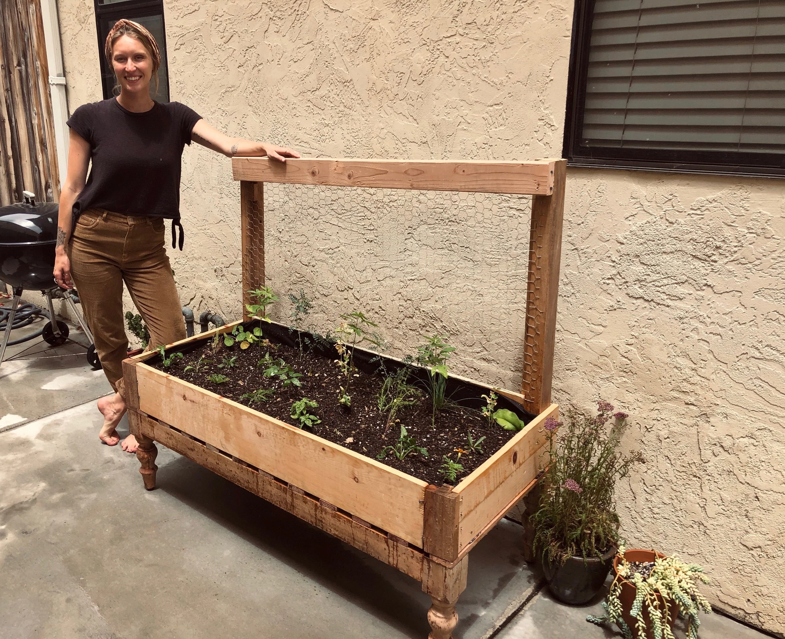Hailey's Raised Bed