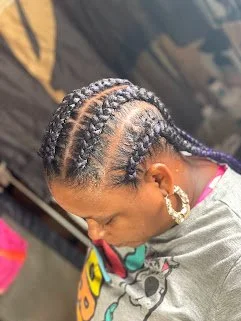 Adult Corrows w/weave/1