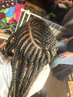 After kid braids w/weave/1