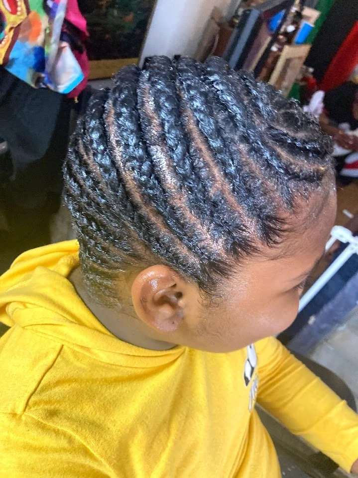 Kid natural braid style/1